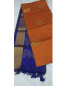 SOFT SILK SAREE WITH BLOUSE