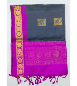 SOFT SILK SAREE WITH BLOUSE