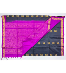 SOFT SILK SAREE WITH BLOUSE