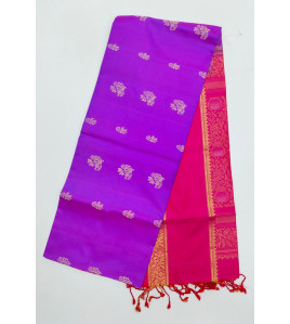 SOFT SILK SAREE WITH BLOUSE