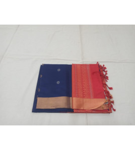 SOFT SILK SAREE WITH BLOUSE