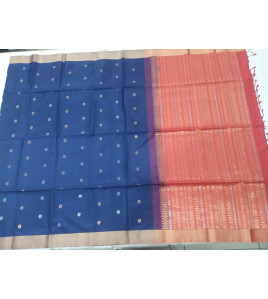 SOFT SILK SAREE WITH BLOUSE