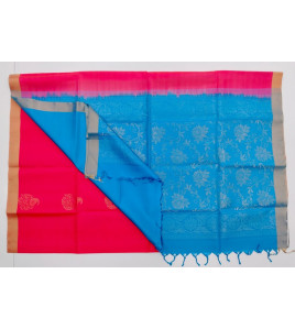 SOFT SILK SAREE WITH BLOUSE