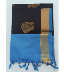 SOFT SILK SAREE WITH BLOUSE