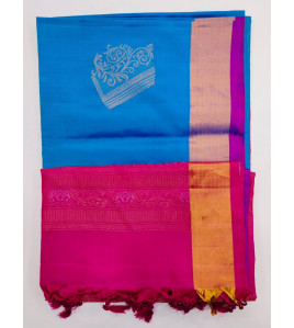 SOFT SILK SAREE WITH BLOUSE