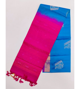 SOFT SILK SAREE WITH BLOUSE