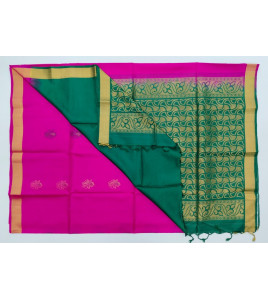 SOFT SILK SAREE WITH BLOUSE