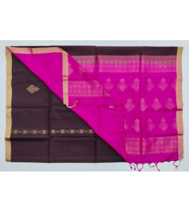 SOFT SILK SAREE WITH BLOUSE