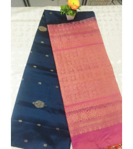 SOFT SILK SAREE WITH BLOUSE