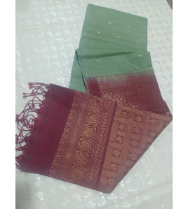 SOFT SILK SAREE WITH BLOUSE