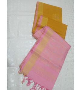 SOFT SILK SAREE WITH BLOUSE