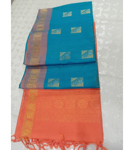 SOFT SILK SAREE WITH BLOUSE