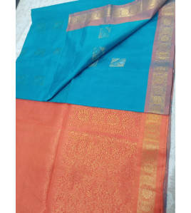 SOFT SILK SAREE WITH BLOUSE