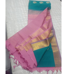 SOFT SILK SAREE WITH BLOUSE
