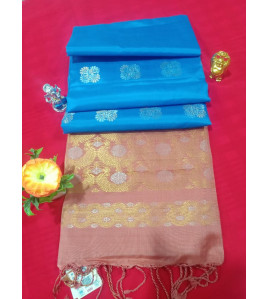 SOFT SILK SAREE WITH BLOUSE