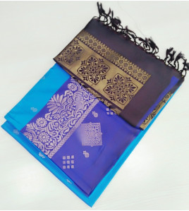 SOFT SILK SAREE WITH BLOUSE