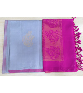 SOFT SILK SAREE WITH BLOUSE