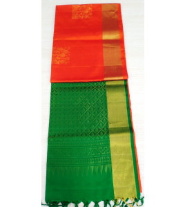 SOFT SILK SAREE WITH BLOUSE