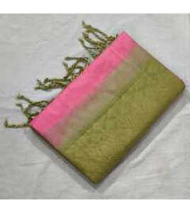 SOFT SILK SAREE WITH BLOUSE