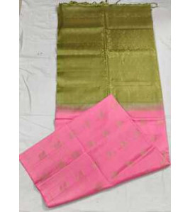 SOFT SILK SAREE WITH BLOUSE