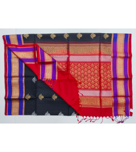 SOFT SILK SAREE WITH BLOUSE