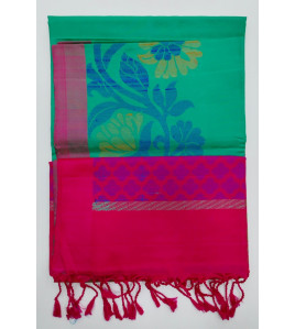 SOFT SILK SAREE WITH BLOUSE
