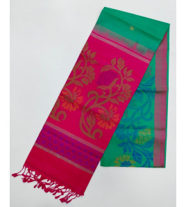 SOFT SILK SAREE WITH BLOUSE