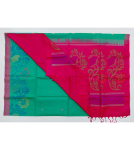 SOFT SILK SAREE WITH BLOUSE
