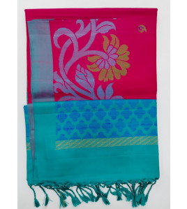 SOFT SILK SAREE WITH BLOUSE