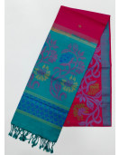 SOFT SILK SAREE WITH BLOUSE