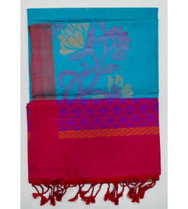 SOFT SILK SAREE WITH BLOUSE