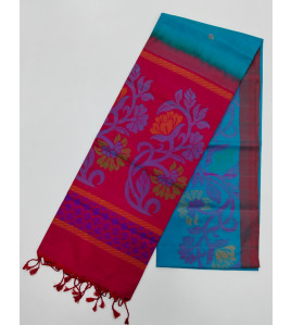 SOFT SILK SAREE WITH BLOUSE