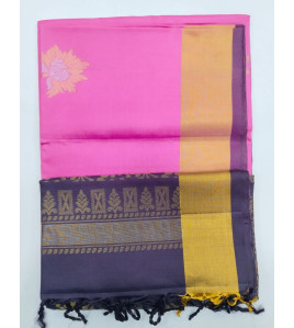 SOFT SILK SAREE WITH BLOUSE