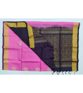 SOFT SILK SAREE WITH BLOUSE
