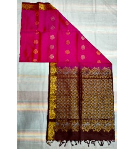 SOFT SILK SAREE WITH BLOUSE