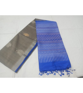 SOFT SILK SAREE WITH BLOUSE