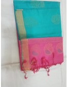 SOFT SILK SAREE WITH BLOUSE