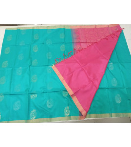 SOFT SILK SAREE WITH BLOUSE