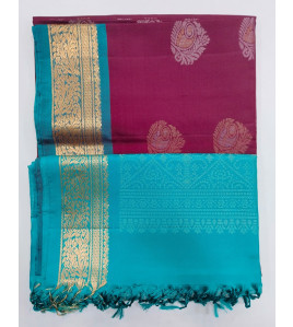 SOFT SILK SAREE WITH BLOUSE