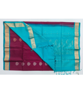 SOFT SILK SAREE WITH BLOUSE