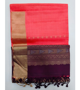 SOFT SILK SAREE WITH BLOUSE