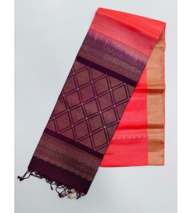 SOFT SILK SAREE WITH BLOUSE