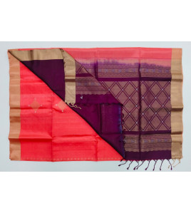 SOFT SILK SAREE WITH BLOUSE