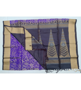 SOFT SILK SAREE WITH BLOUSE