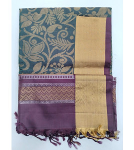 SOFT SILK SAREE WITH BLOUSE
