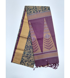 SOFT SILK SAREE WITH BLOUSE