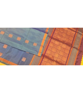 SOFT SILK SAREE WITH BLOUSE