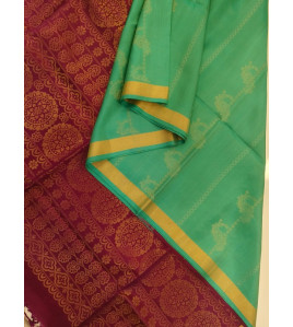 SOFT SILK SAREE WITH BLOUSE