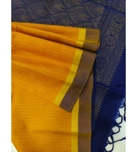 SOFT SILK SAREE WITH BLOUSE