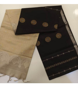 SOFT SILK SAREE WITH BLOUSE